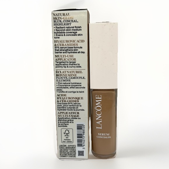Lancome Teint Idole Ultra Wear Care & Glow Serum Concealer 520W 0.43 oz / 13 ml - Picture 2 of 2